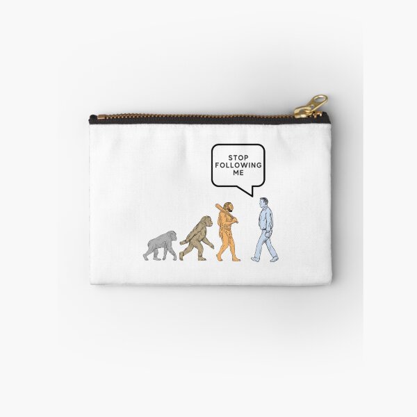 Item preview, Evolution Stop Following Me Funny Gift   designed and sold by ProductionAppa.