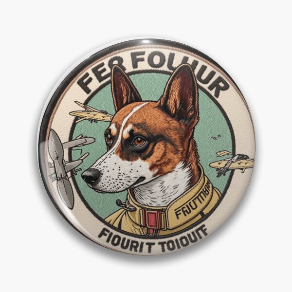 Artikelvorschau, Kampfgeschwader Patch Dog Rundschreiben entworfen und verkauft von simplife-art.