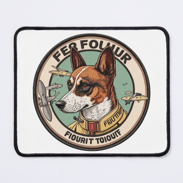 Item preview, Fighter Squadron Patch Dog Circular designed and sold by simplife-art.