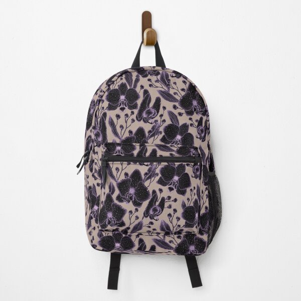 Item preview, Dark tropical flowers. Purple orchids magic. designed and sold by arsiart.