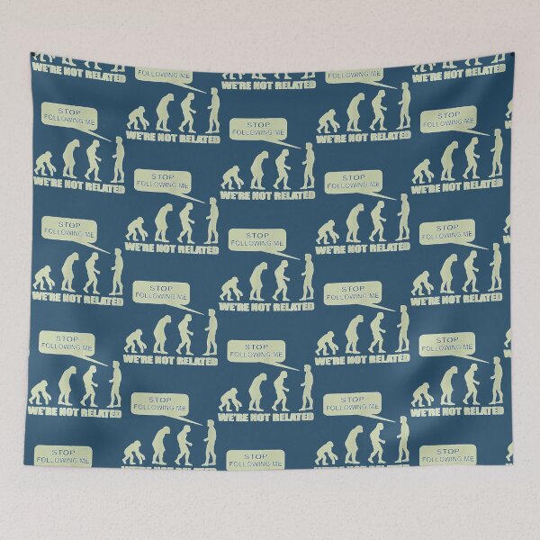 Item preview, Evolution Stop Following Me We_re Not Related   designed and sold by ProductionAppa.