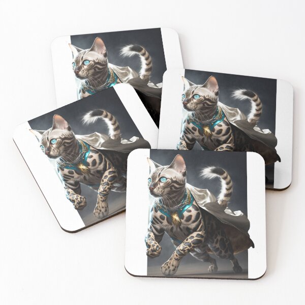 Item preview, Bengal Avenger: Superhero Cat Graphic Tee designed and sold by Awethentik.