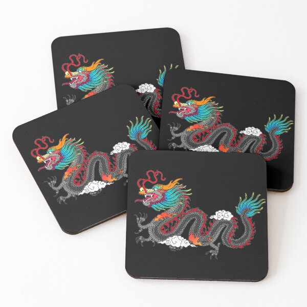 Item preview, Black Asian Dragon designed and sold by Anthony Seeker.