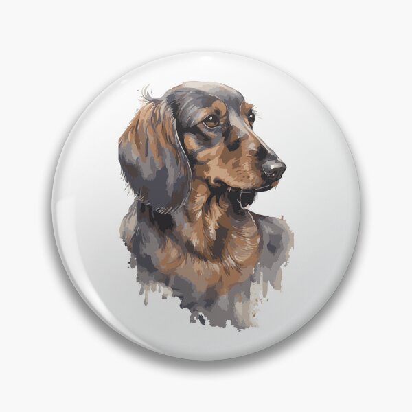 Item preview, Dachshund Dachshund Dog Watercolor designed and sold by TripleZ.