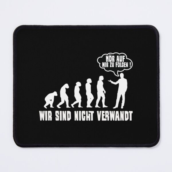Item preview, Funny Evolution   stop following me.   designed and sold by ProductionAppa.