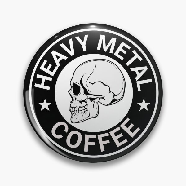 Item preview, Heavy Metal Coffee Shop & Bakery designed and sold by DreamSwiftly.