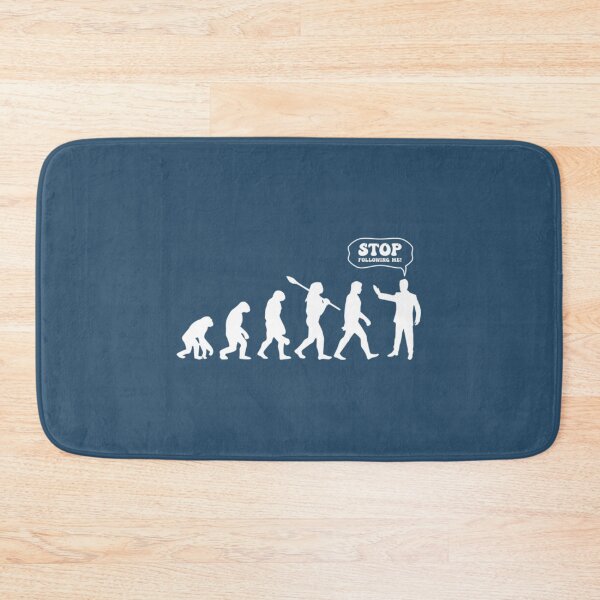 Item preview, Funny Human Evolution - Stop Following Me   designed and sold by ProductionAppa.