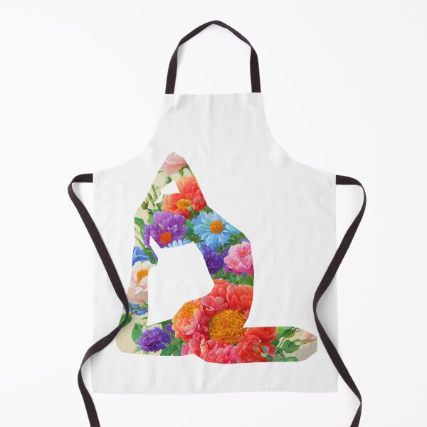 Item preview, Floral Yoga Pigeon Pose designed and sold by arcanemuse.