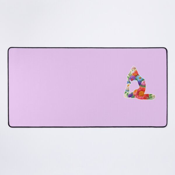 Item preview, Floral Yoga Pigeon Pose designed and sold by arcanemuse.