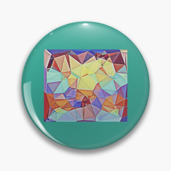 Item preview, Triangular shape art with floral texture   designed and sold by ProductionAppa.