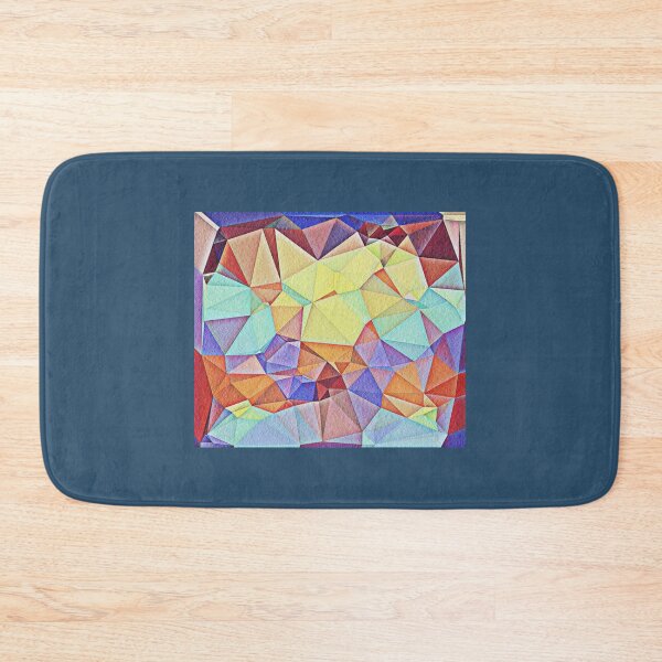 Item preview, Triangular shape art with floral texture   designed and sold by ProductionAppa.