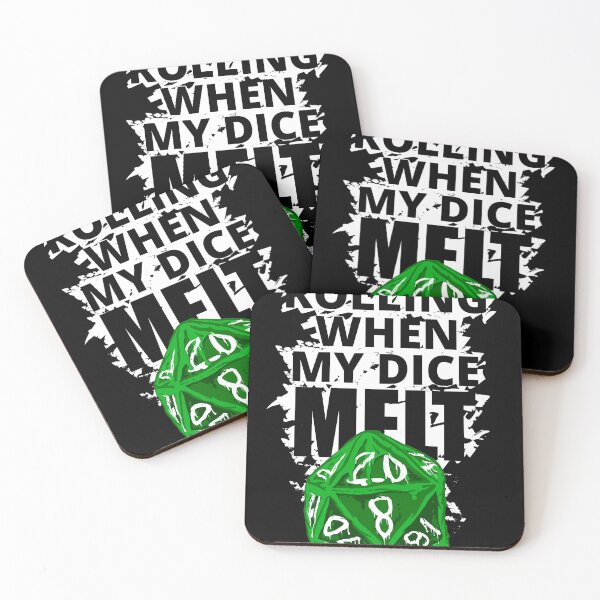 Item preview, Dice Melt 20s in goblin green designed and sold by BrimstoneAxe.