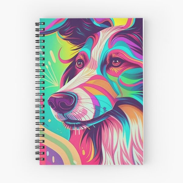 Item preview, Happy Colorful Abstract Borzoi designed and sold by MythicPrompts.