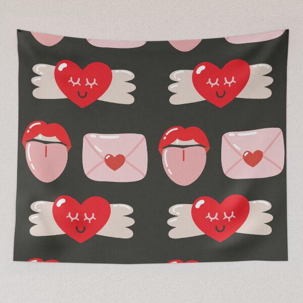 Item preview, Retro Valentine's Day designed and sold by Bazarovaart.
