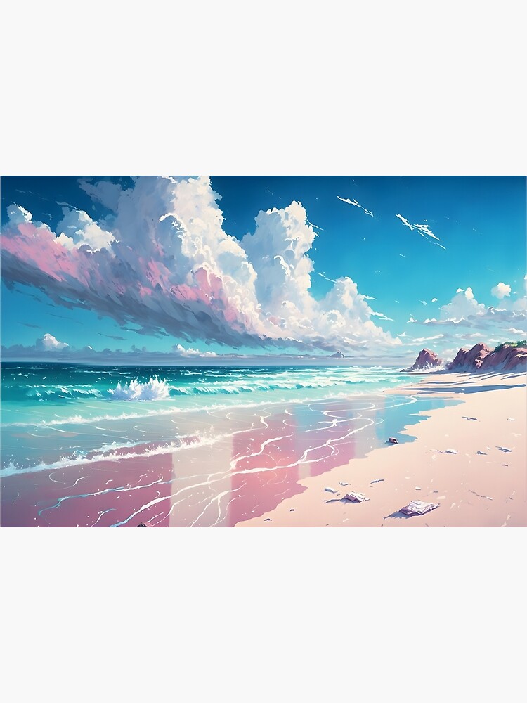 HD wallpaper: anime, beach, digital art, landscape, Masashi Kishimoto,  Naruto Shippuuden | Wallpaper Flare
