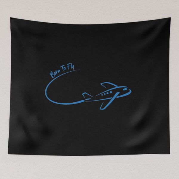 Item preview, Born to fly, blue designed and sold by HarriPaloma.