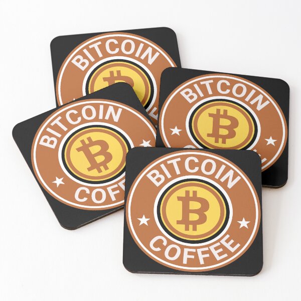 Item preview, Bitcoin Crypto Cryptocurrency Coffee Shop & Bakery designed and sold by DreamSwiftly.