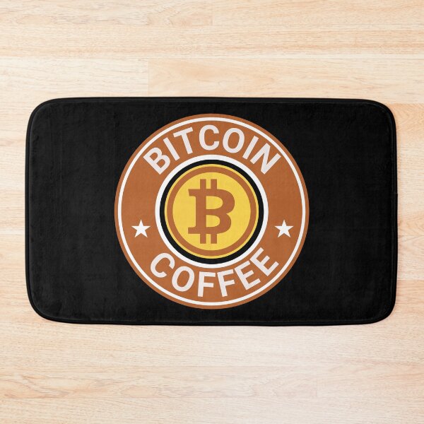 Item preview, Bitcoin Crypto Cryptocurrency Coffee Shop & Bakery designed and sold by DreamSwiftly.