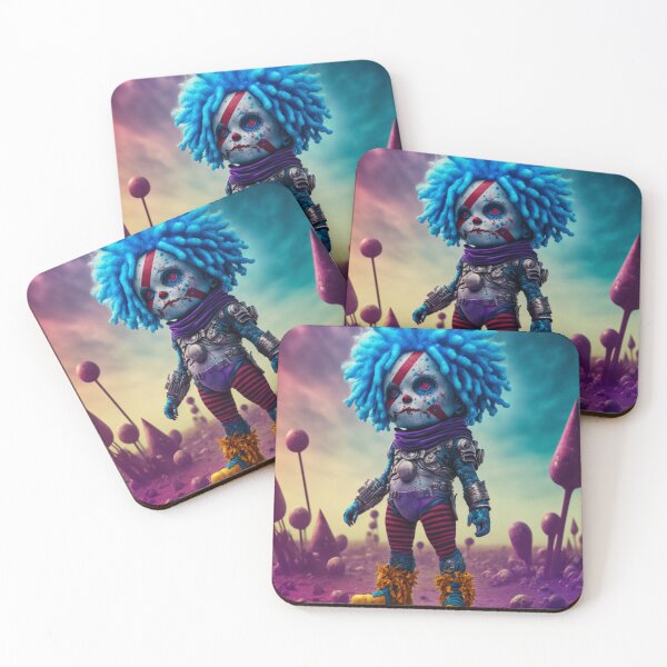 Item preview, Clown Clowns-Miniature Skeleton Clown designed and sold by letsgetinspired.