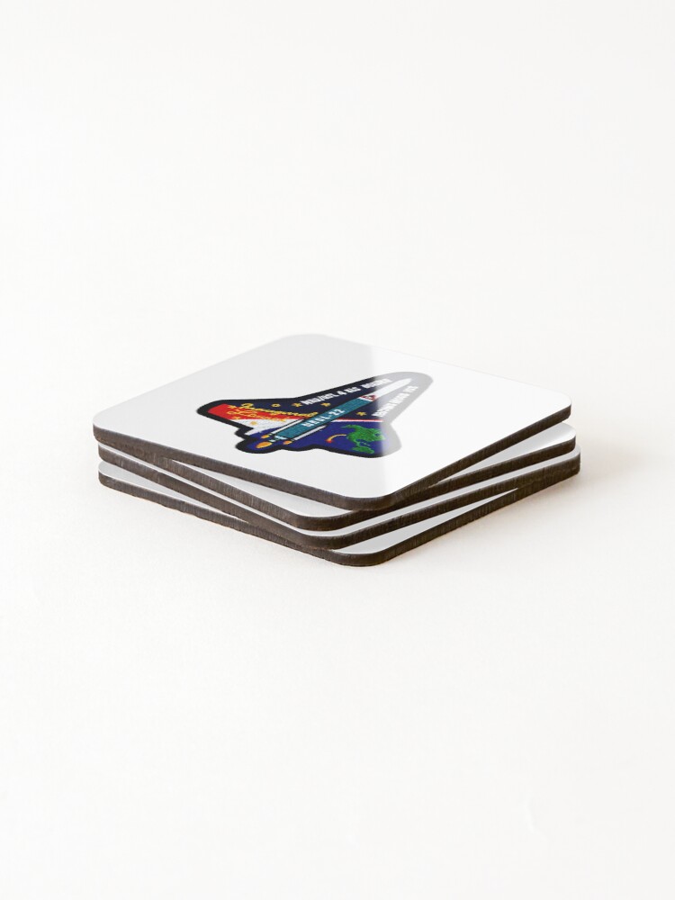 Thumbnail 4 of 5, Coasters (Set of 4), NROL-22 Program Crest designed and sold by Spacestuffplus.