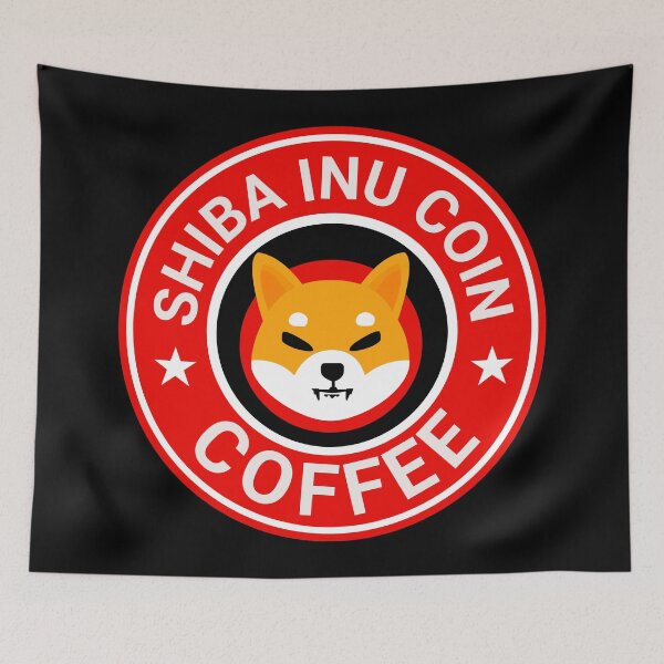 Item preview, Shiba Inu Coin Crypto Cryptocurrency Coffee Shop & Bakery designed and sold by DreamSwiftly.