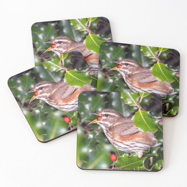 Item preview, Redwing bites berry designed and sold by George Kelsey.