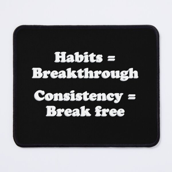 Item preview, (WF) No resolutions, just habits. Workin' them every day. designed and sold by greatvibes4u.