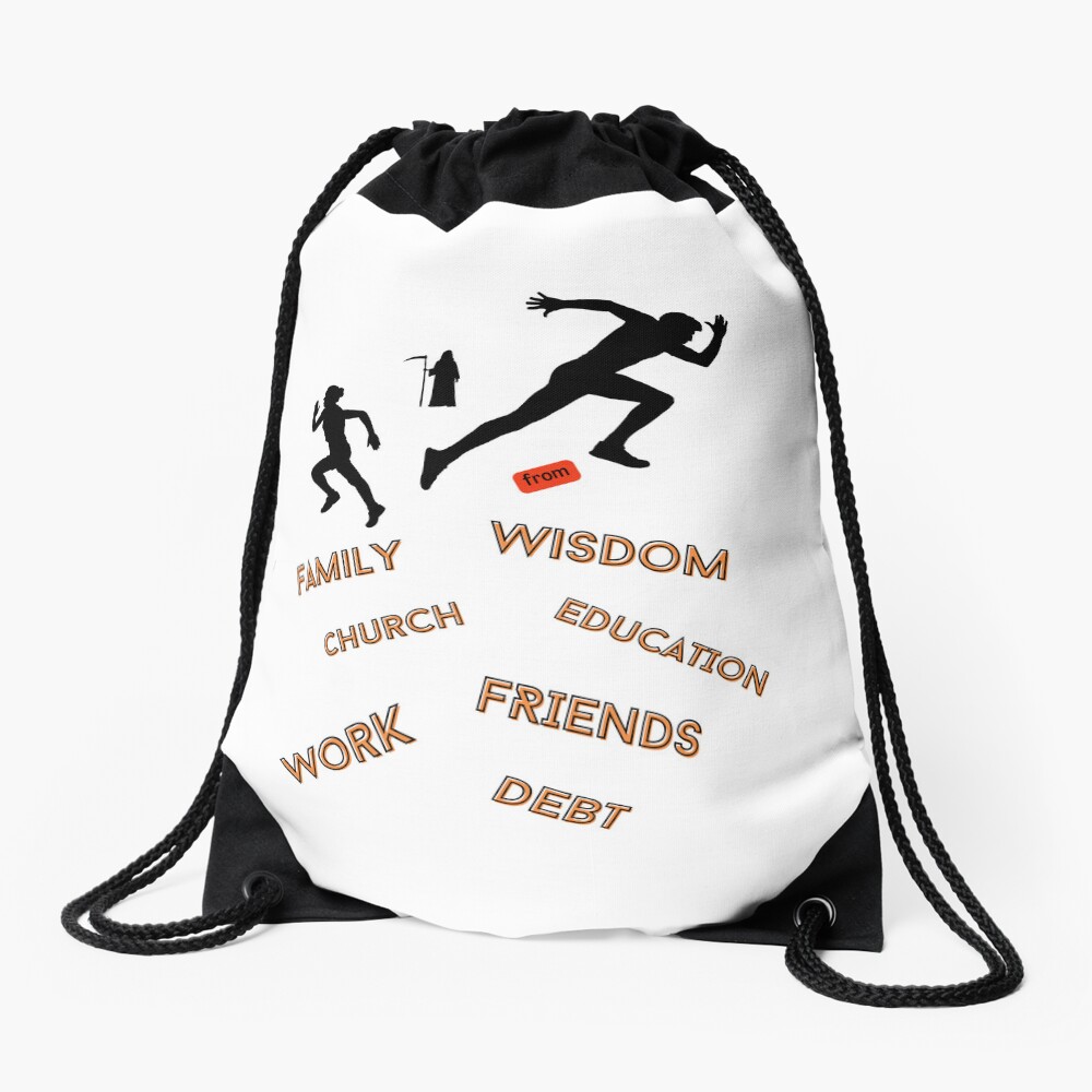 Item preview, Drawstring Bag designed and sold by stillnessgifts.