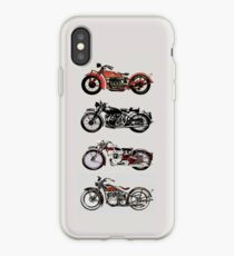 VINTAGE MOTORCYCLES iPhone Case