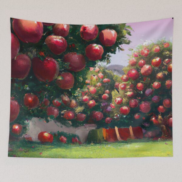 Item preview, Apple Abundance - An Orchard's Apple Harvest - The Fruitful Orchard designed and sold by WBP Mart.