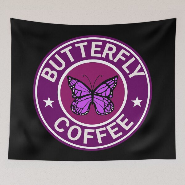 Item preview, Butterfly Coffee Shop & Bakery designed and sold by DreamSwiftly.