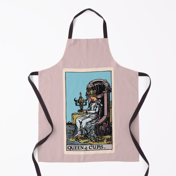 Item preview, Queen Of Cups Tarot Card Divination Tool Rider Waite  designed and sold by Niranjana Aja.