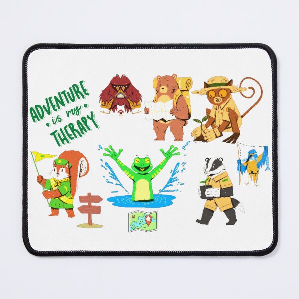 Item preview, Adventure is my Therapy designed and sold by MICKSPIKS.