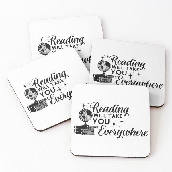 Item preview, Books will take you everywhere- book lovers designed and sold by Hoetoons.