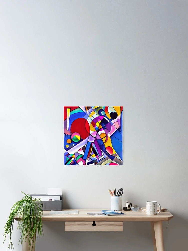 Thumbnail 2 of 3, Poster, Collection abstract- style 03 - Abstract 059 designed and sold by Ruud Hanou.