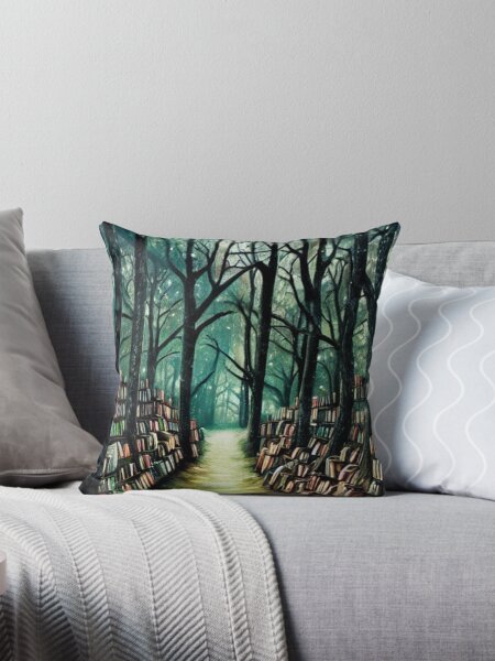 Item preview, Forest with books designed and sold by IviBlack.