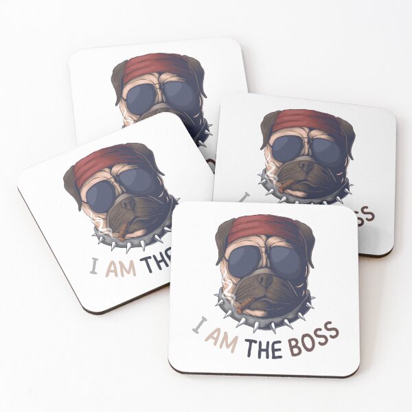 Item preview, I am the Boss . Dog . love dog , funny, pets, doggo, meme, animal, animals. designed and sold by 998designers.