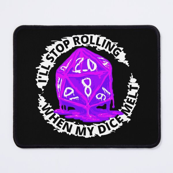 Item preview, Never Stop Rolling in purple ooze designed and sold by BrimstoneAxe.
