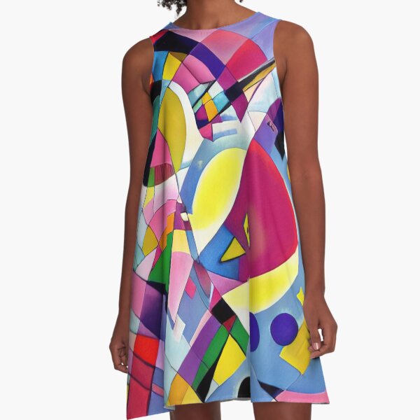 Collection abstract- style 03 - Abstract 061 A-Line Dress