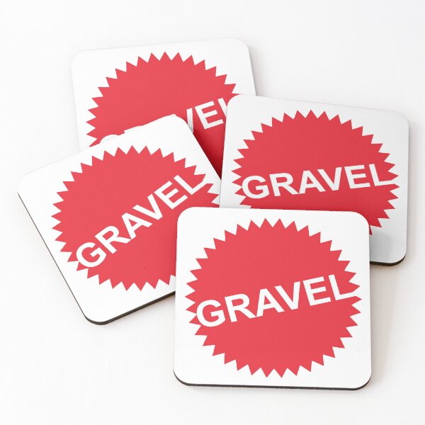 Item preview, Gravel Cycling Red Logo designed and sold by Esskay Designs.