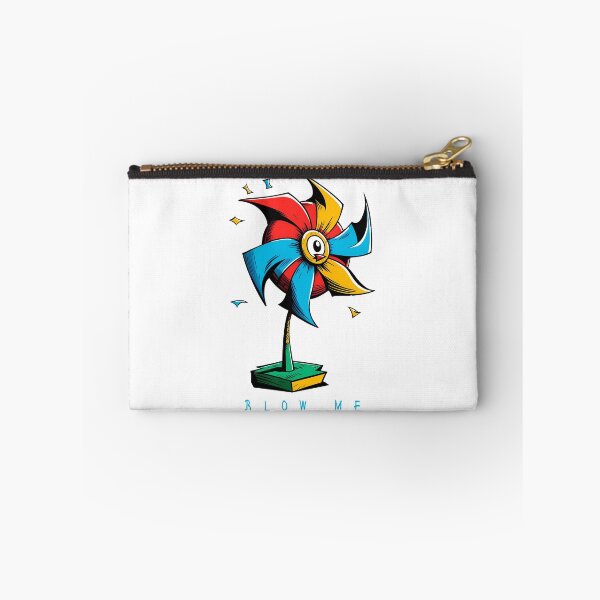 Item preview, Blow Me: A Cartoon Style Drawing Depicts the Playfulness of a Pinwheel. designed and sold by BotTastic.
