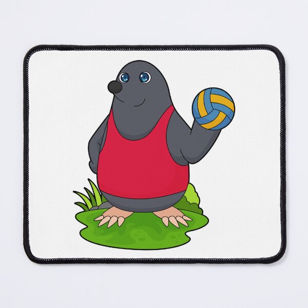 Item preview, Mole Volleyball player Volleyball designed and sold by Snabdesign84.