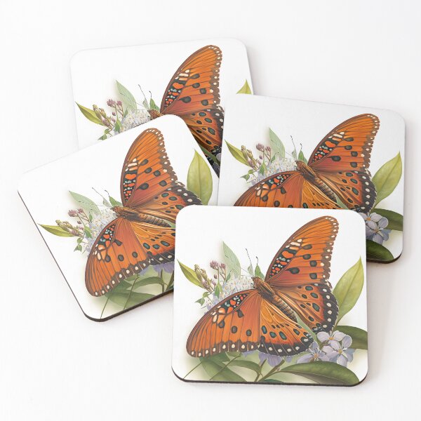 Item preview, Gulf Fritillary Butterfly  designed and sold by Vanover Designs.