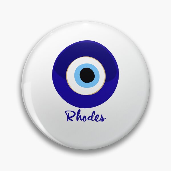 Item preview, RHODES - GREECE, EVIL EYE, Mati blue white. designed and sold by angelisart.