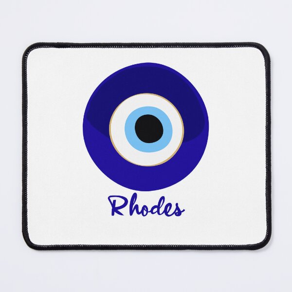 Item preview, RHODES - GREECE, EVIL EYE, Mati blue white. designed and sold by angelisart.