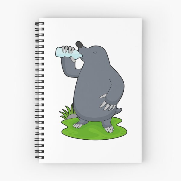 Item preview, Mole Water bottle designed and sold by Snabdesign84.