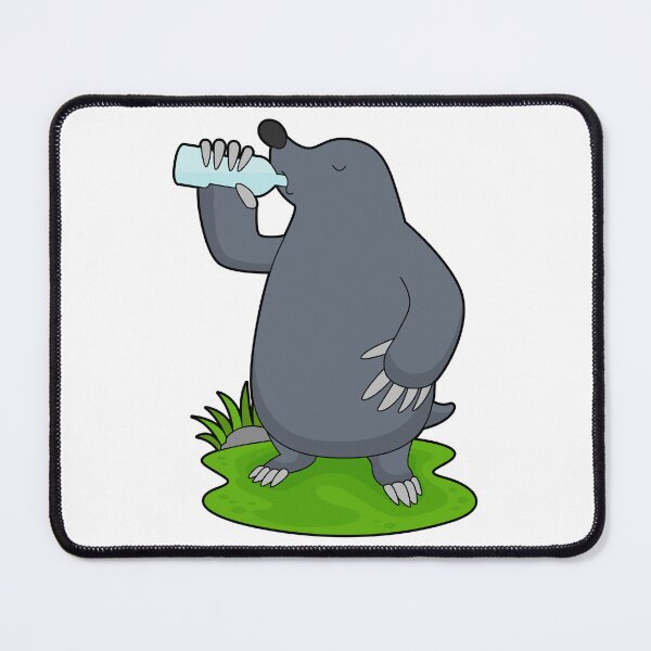 Item preview, Mole Water bottle designed and sold by Snabdesign84.