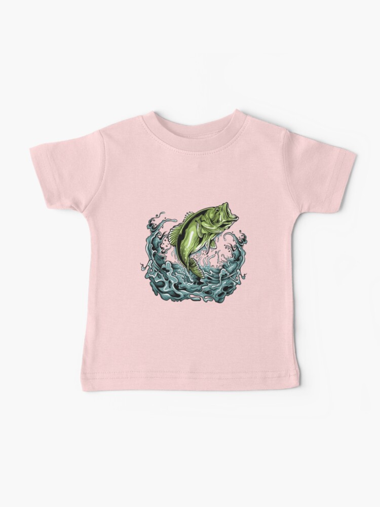 Bass Fishing  Baby T-Shirt for Sale by WitticismsRuszz
