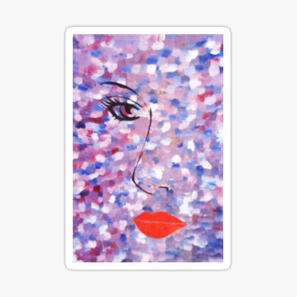 Portrait 1b Sticker