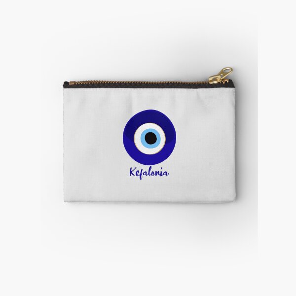Item preview, KEFALONIA - GREECE, EVIL EYE, Mati blue white. designed and sold by angelisart.